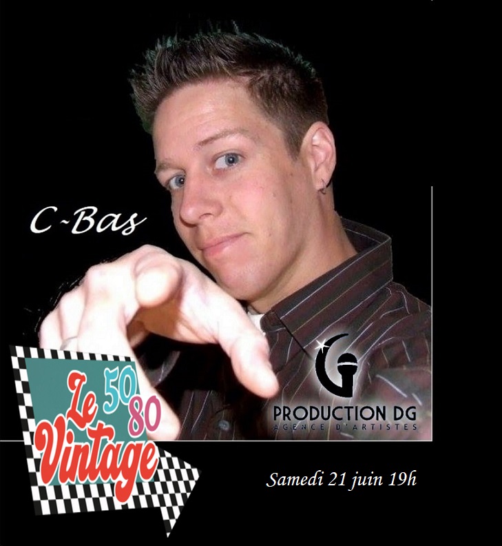 poster chansonnier C-Bas PDG Le Vintage 5080 (21 juin 2025)