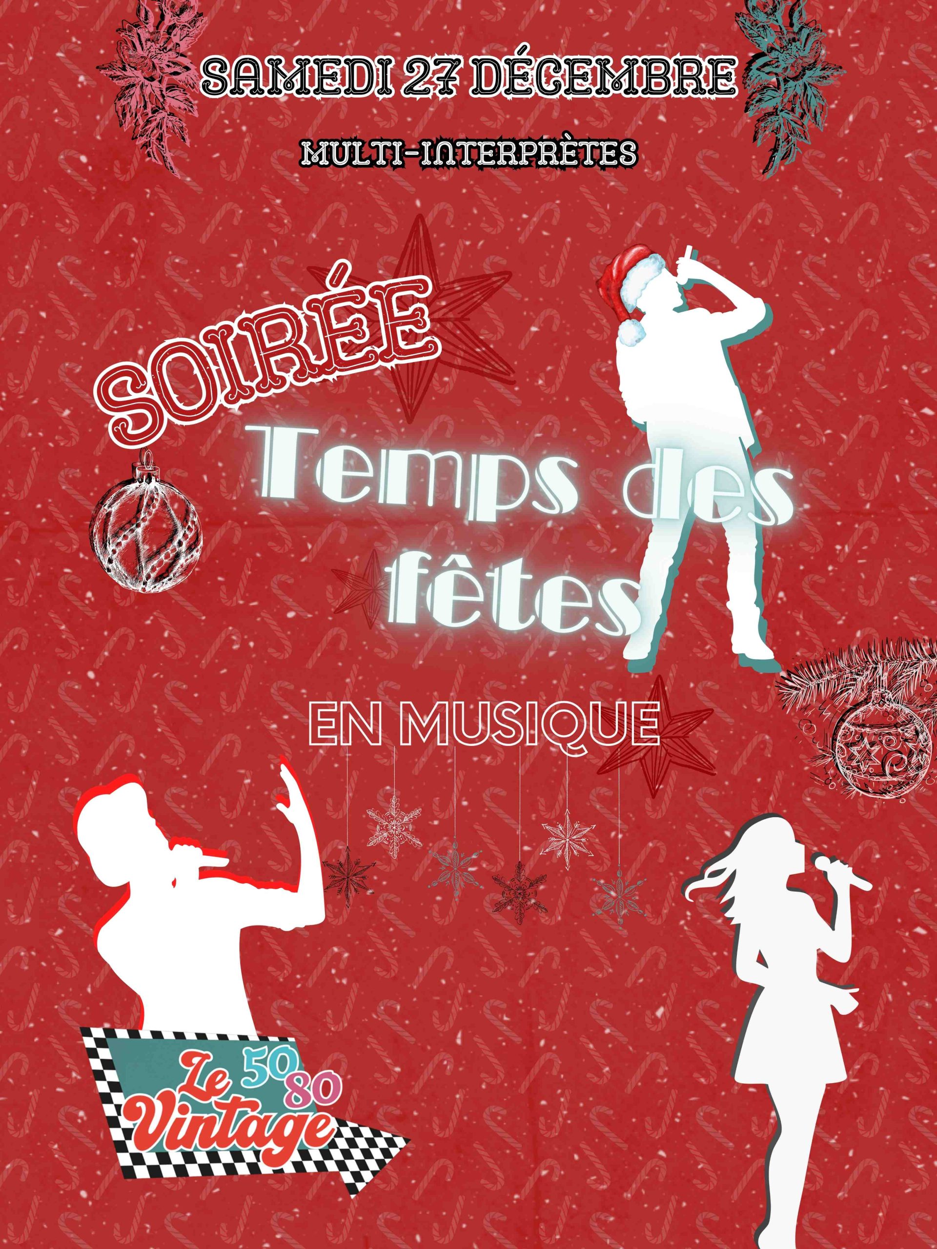 soirée temps des fêtes